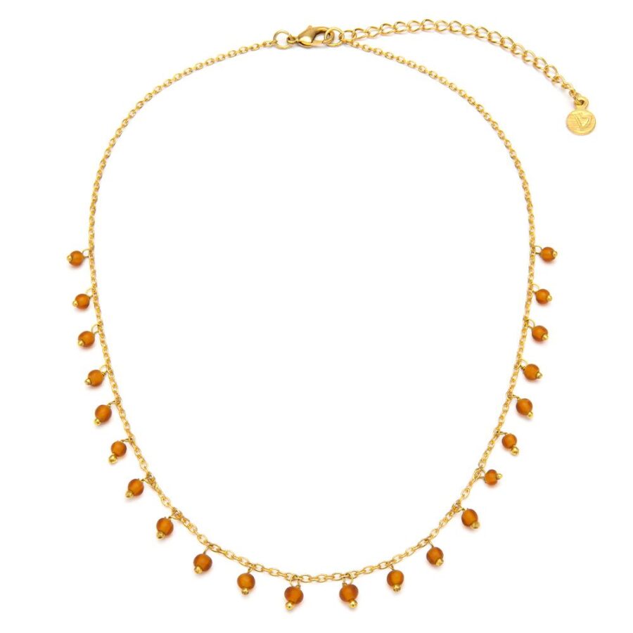 Collana pendenti perline