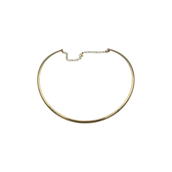 Collana rigida catena gold