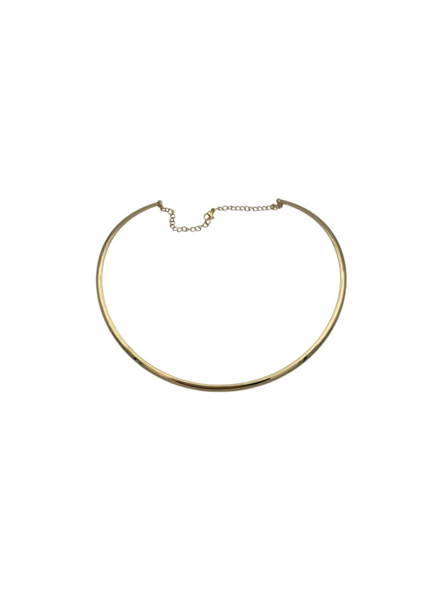 Collana rigida catena gold