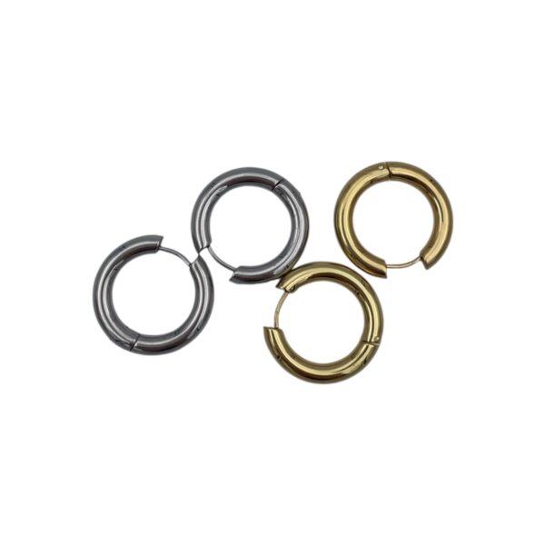 Orecchini cerchietti grandi