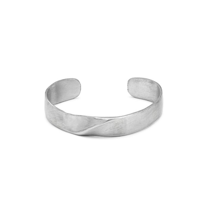 Bracciale fascia martellato 1cm