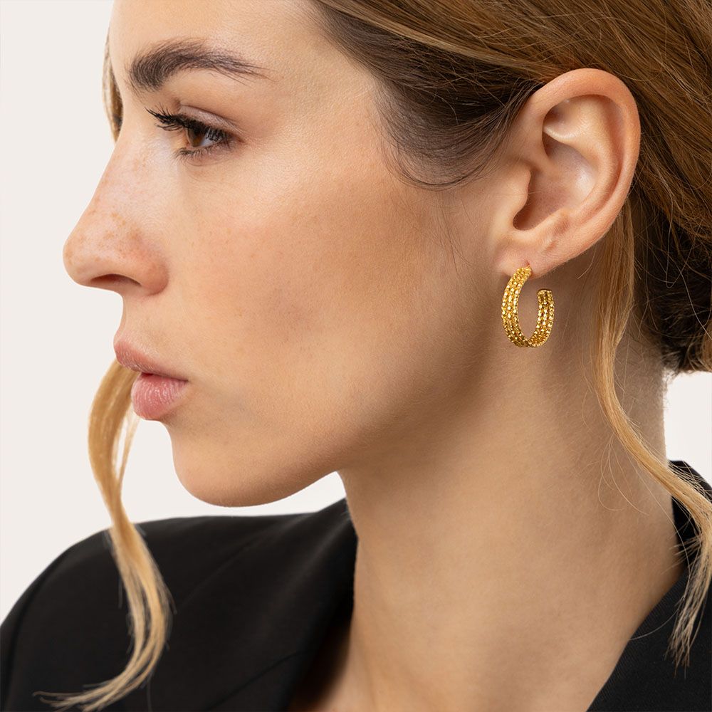 Orecchini c hoop design - Image 2