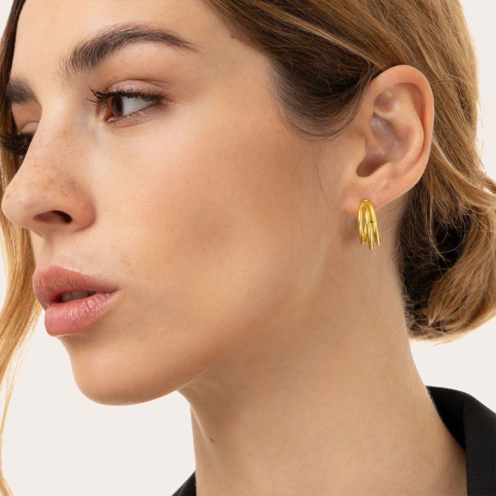 Orecchini c hoop bold - Image 2