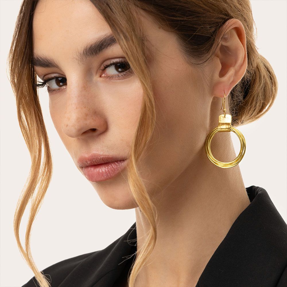 Orecchini loops multifili - Image 2