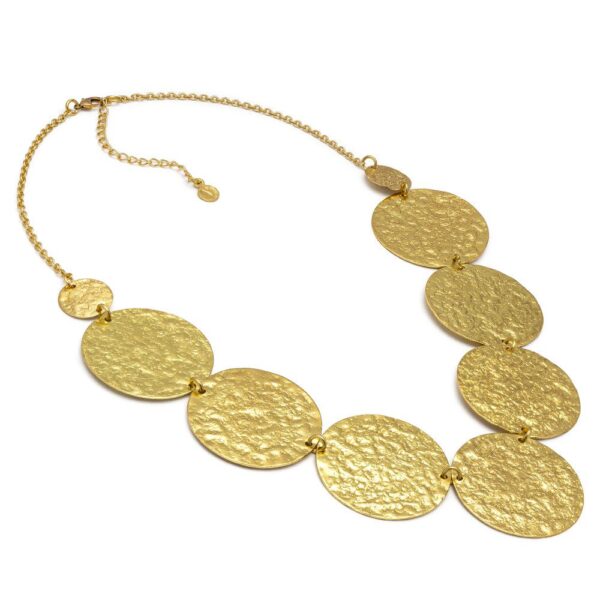 Collana maxi placche raw