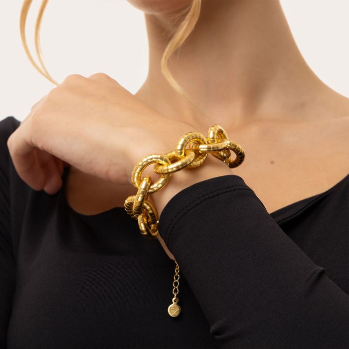 Bracciale serpente catena - Image 2