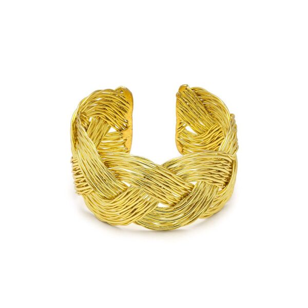 Bracciale fascia treccia