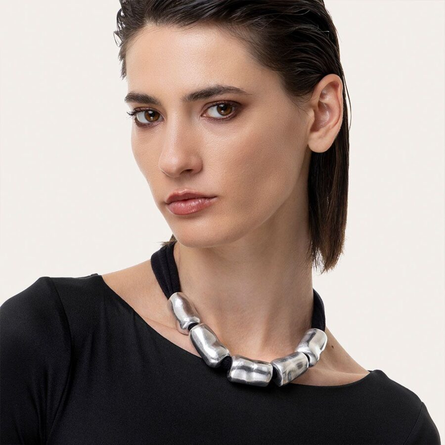 Collana jersey cilindri - immagine 2