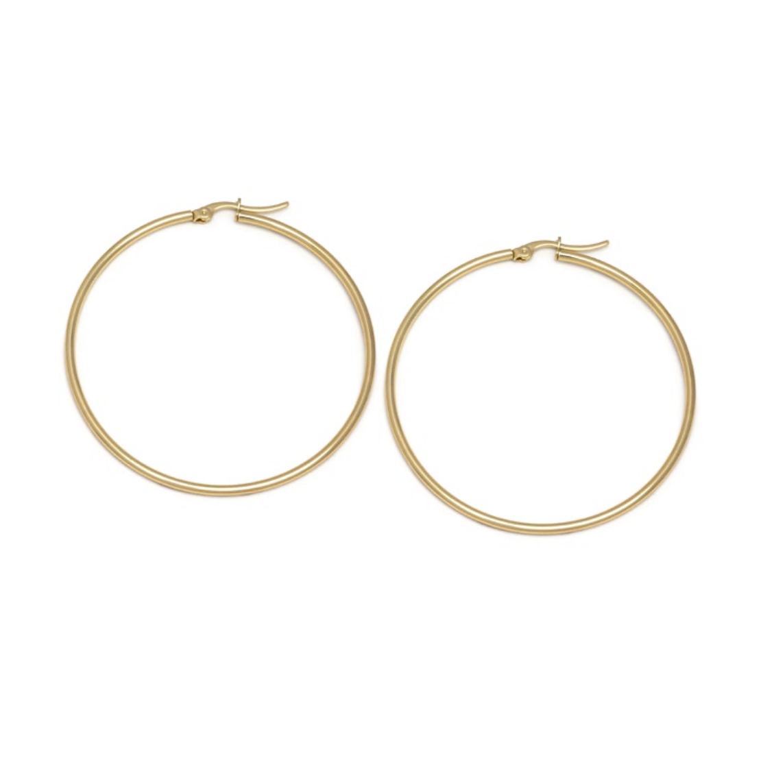 Orecchini a cerchio maxi