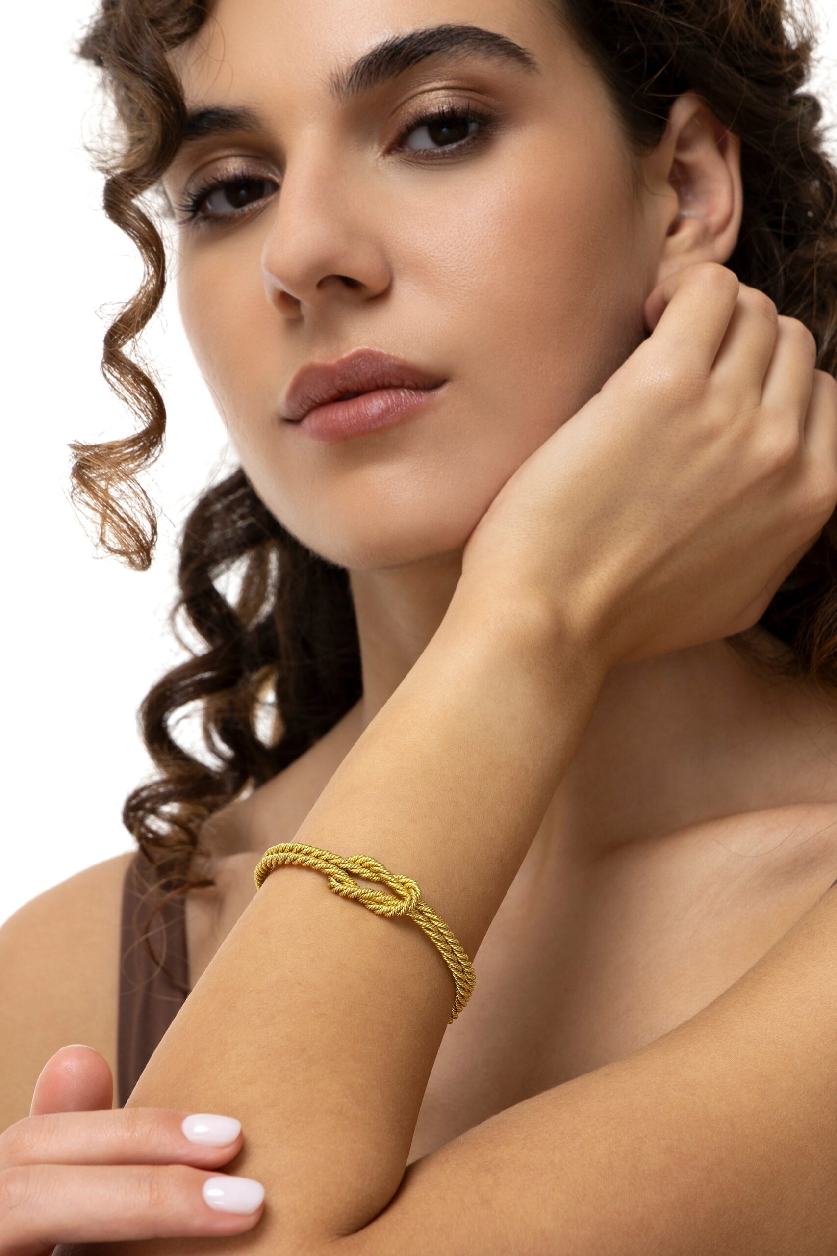 Bracciale semi rigido nodo - immagine 2