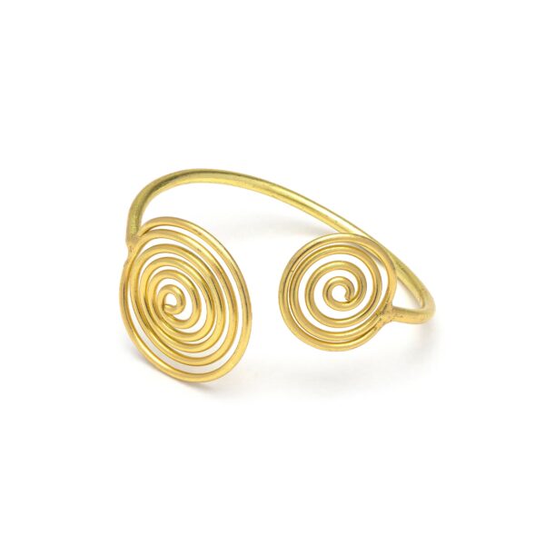 Bracciale semi rigido 2 spirali