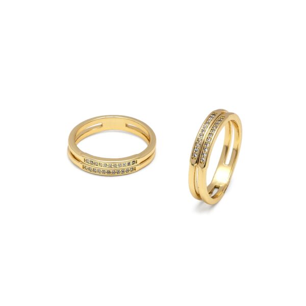 Anello duo line