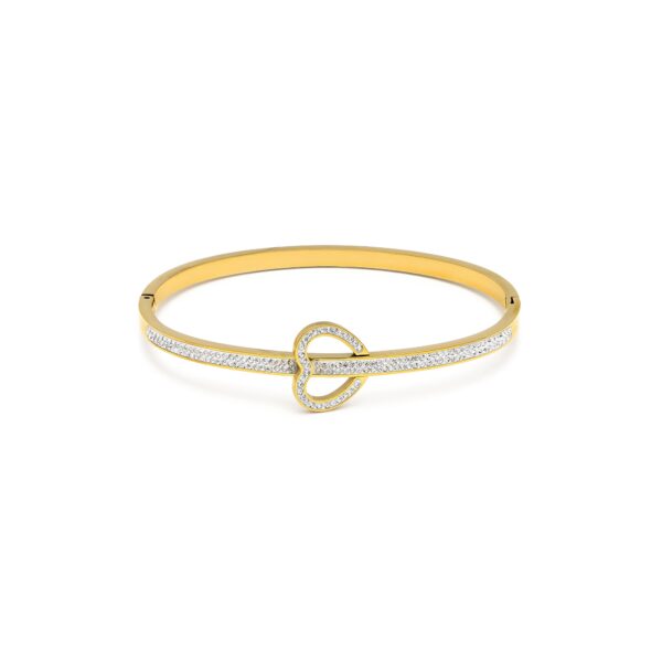 Bangle pavé cuore