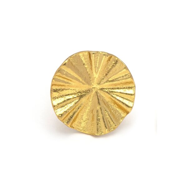 Anello tondo ventaglio