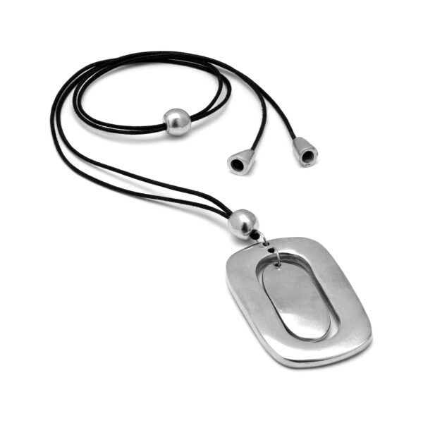 Pendente rettangolo ovale